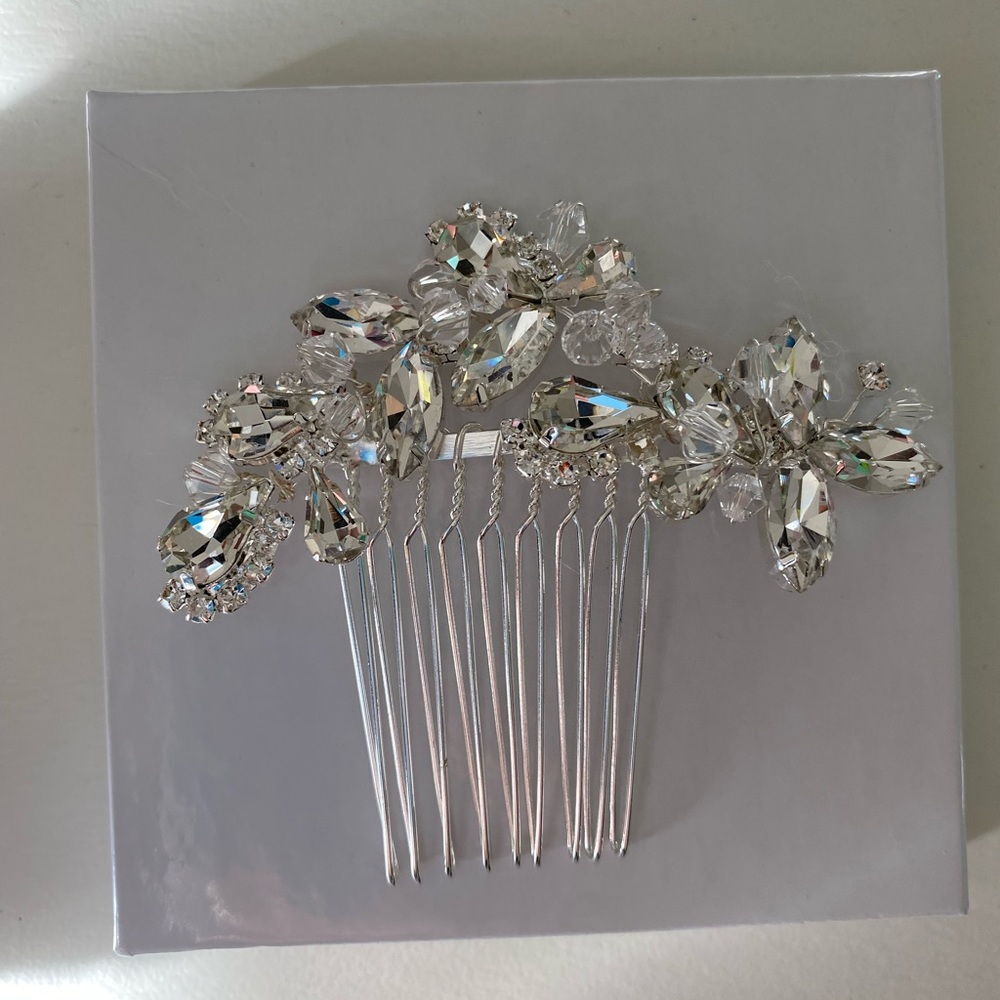 Rhinestone Hair Comb